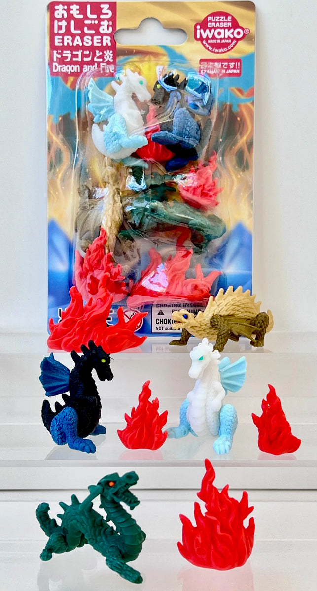 BC Mini: Iwako Dragon Carded Erasers – Rhen's Nest Toy Shop