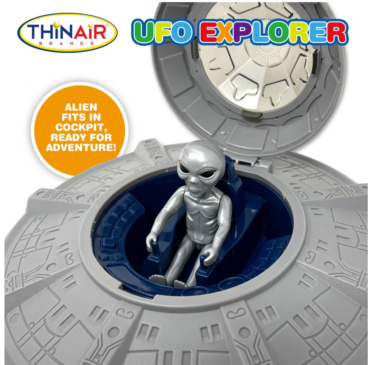 Thin Air: UFO Explorer Play Set w/ Light & Sound – Rhen's Nest Toy