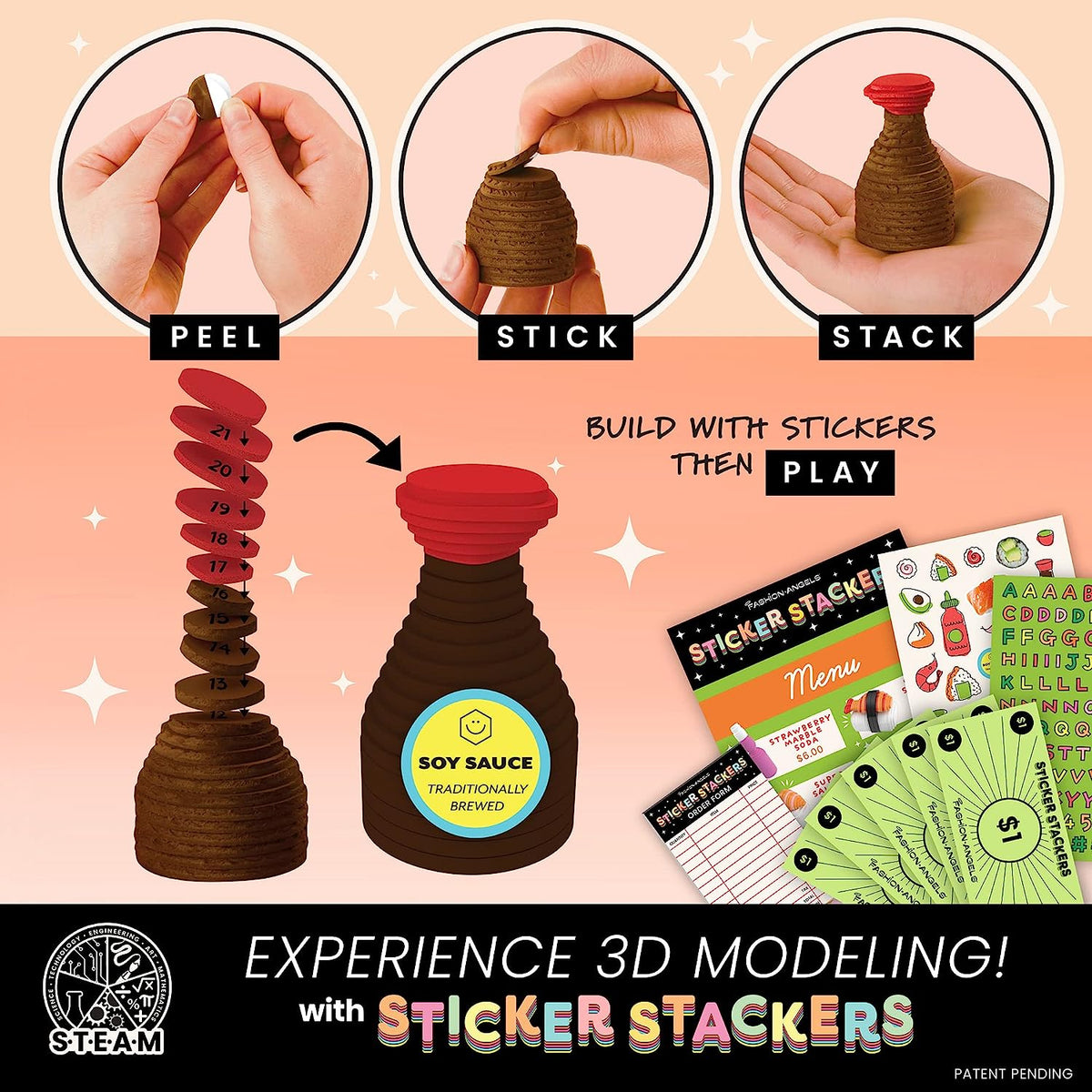 Fashion Angels Stack Attack Bead Stackers | Fast Food