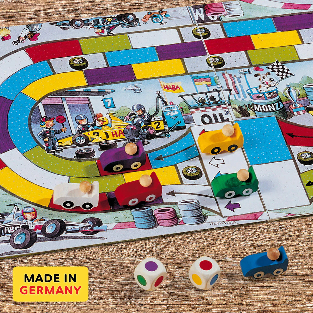 未使用　HABA MONZA ボードゲーム games-monza-4416-