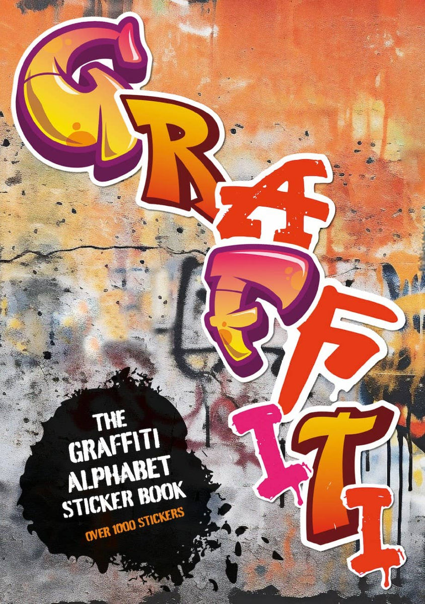 Abrams: The Graffiti Alphabet Sticker Book – Rhen's Nest Toy Shop
