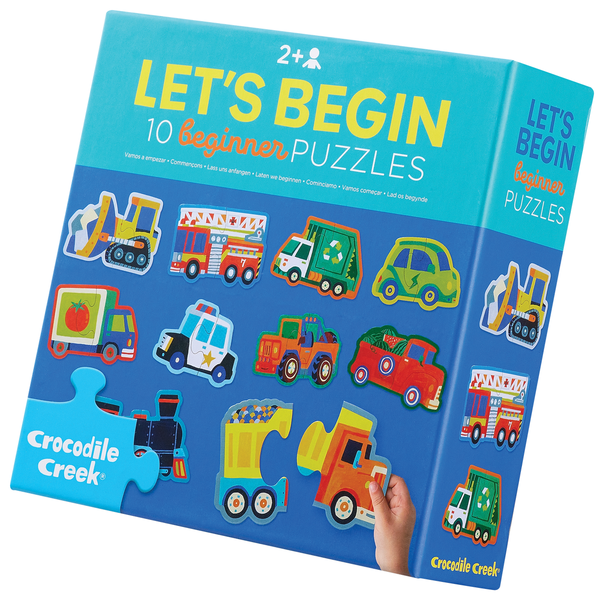 Crocodile Creek: Let's Begin 2-Piece Box Puzzle - Vehicles – Rhen's ...
