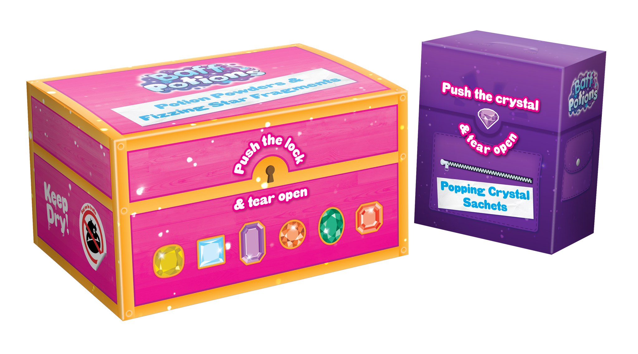 Zimpli Kids: Baff Potions - Pop'n'Fizz Multipack – Rhen's Nest Toy