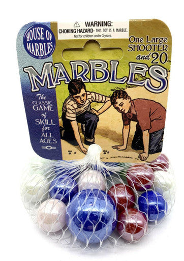 HOM: Classic Net Bag of Marbles – Rhen's Nest Toy Shop
