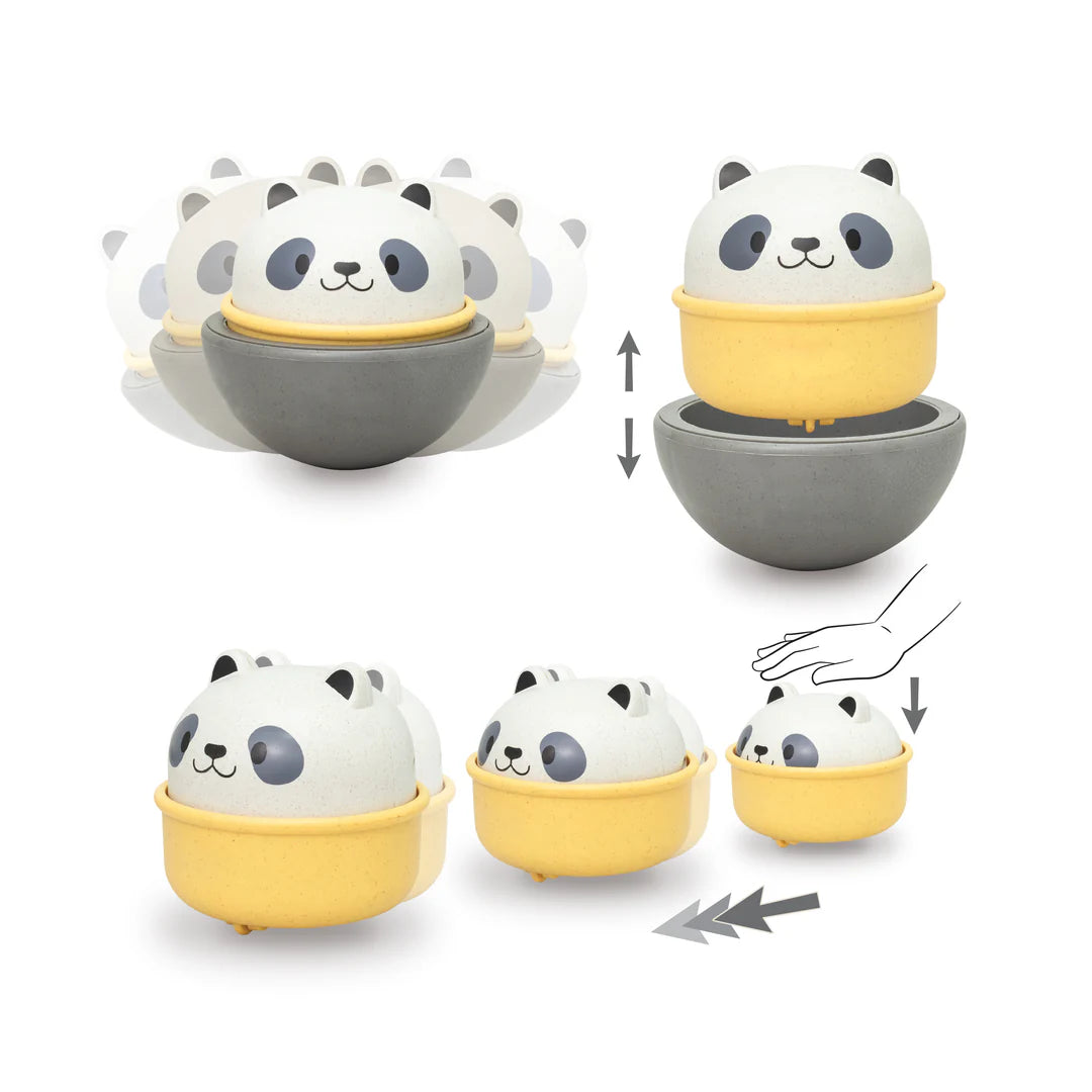 Tiger Tribe: Rocking Rollers - Panda – Rhen's Nest Toy Shop