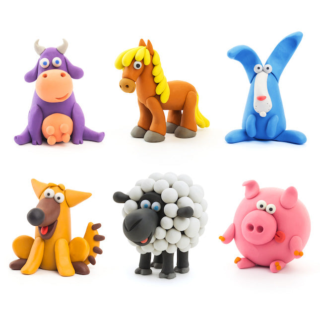 Fat Brain: Hey Clay - Animals – Rhen's Nest Toy Shop